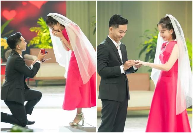 Hé lộ váy cưới hoàng gia tôn vòng 1 nảy nở của Khánh Thi-1