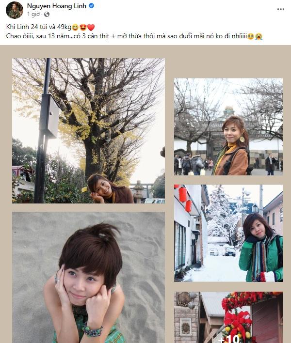 MC Hoàng Linh lộ ảnh quá khứ, bất ngờ nhan sắc thời son rỗi-1