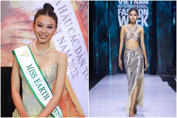 Thạch Thu Thảo nhận vương miện, khoe quốc phục để thi Miss Earth-6
