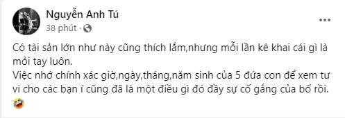 Tú Dưa nói cái khó khi có tới 5 người con-1