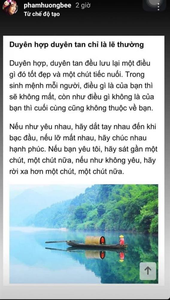 Phạm Hương đăng tải dòng trạng thái gây chú ý-3
