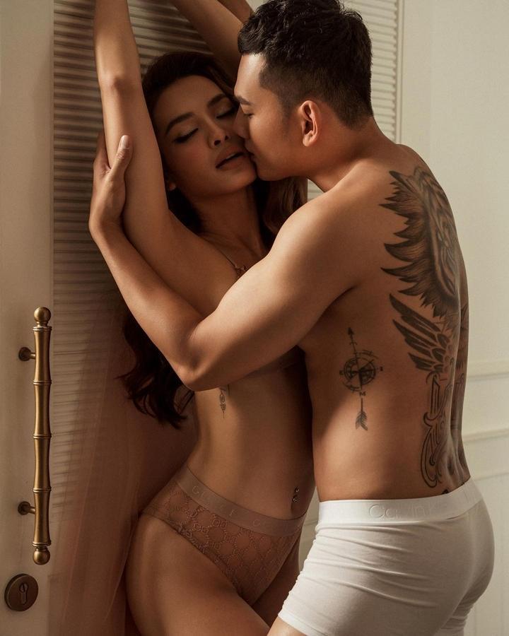 Phương Trinh Jolie gây sốc khi mặc nội y, trang điểm như yêu tinh-10