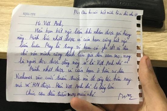 Bạn trẻ được người lạ trả lại ví kèm 'quà tặng' khiến lắm kẻ xao xuyến