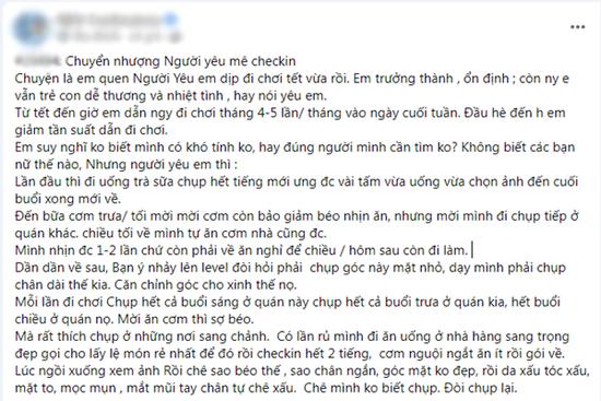 Bạn gái đam mê sống ảo, thanh niên đòi 'pass' người yêu vì quá sợ