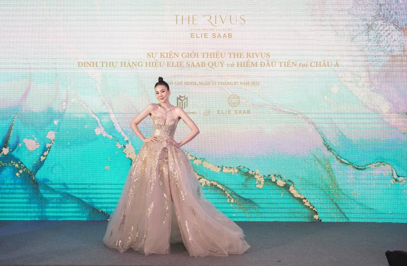 Thanh Hằng hội ngộ Hương Color trong sự kiện giới thiệu dinh thự Elie Saab-3