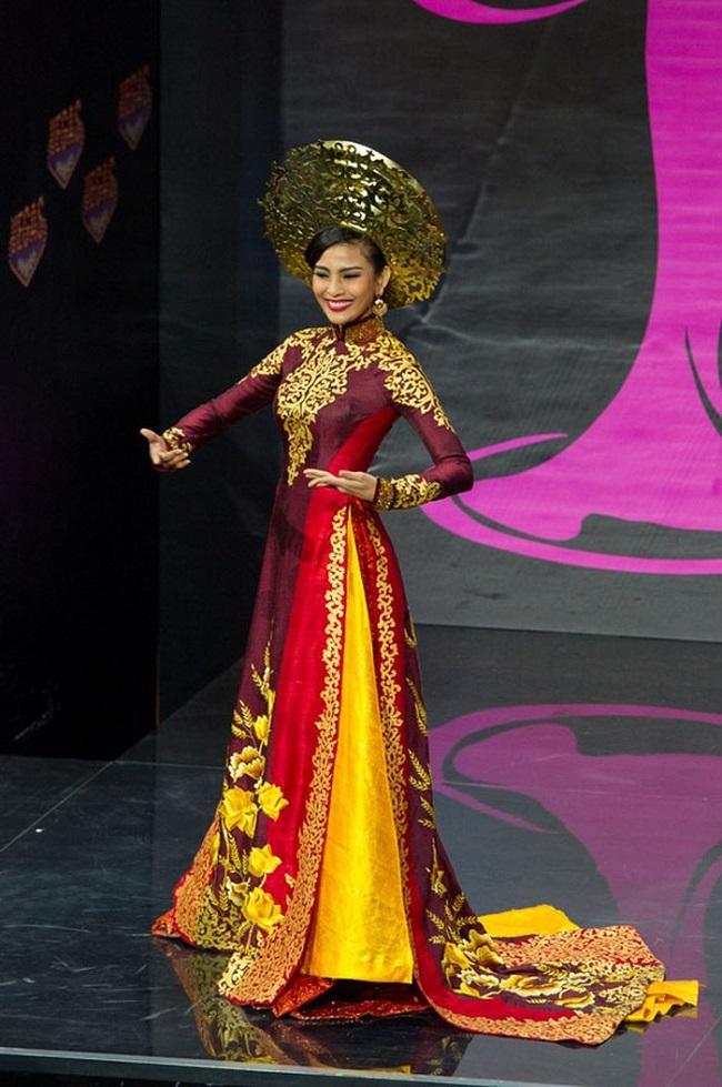 Á hậu Trương Thị May từng đại diện Việt Nam thi Miss Universe - Hoa hậu Hoàn vũ 2013, không đoạt thành tích nhưng được quốc tế chú ý khá nhiều năm đó.