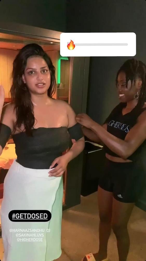 Miss Universe 2021 lộ mặt mộc quầng thâm như thiếu ngủ-2