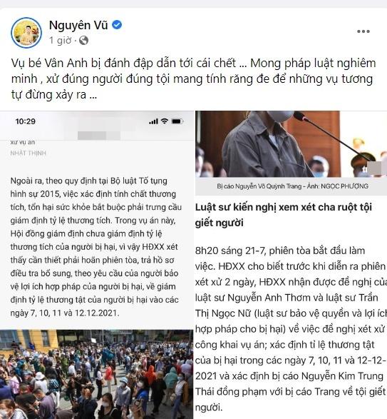 Sao Việt lên tiếng sau phiên tòa sơ thẩm vụ bạo hành bé gái 8 tuổi-3