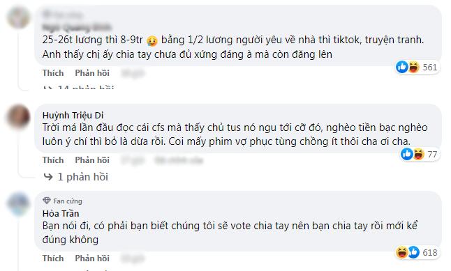 Gần thập kỷ bên nhau ngọt bùi, người yêu chia tay vì chê lương thấp-2