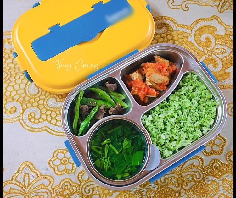 Loạt hộp cơm trưa màu sắc đẹp mắt, ngon miệng mà chỉ mất 40k-11
