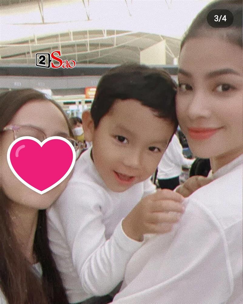 Phạm Hương lặng lẽ về Mỹ, Maximus ra dáng anh cả-2