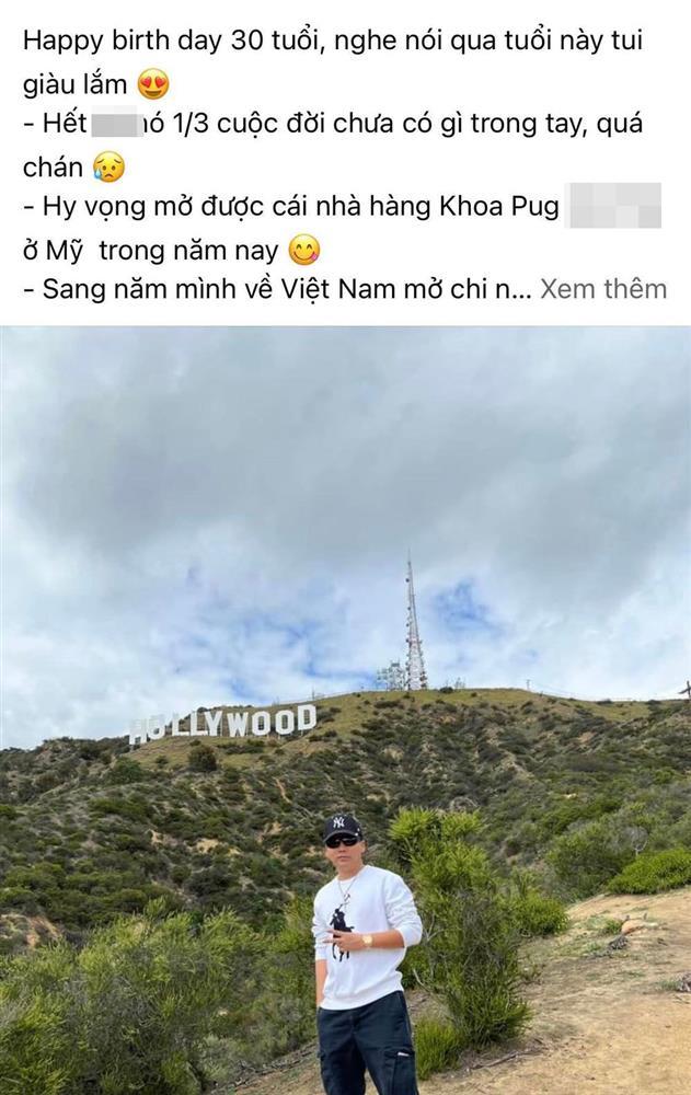 Vừa chi tiền tỷ kéo dài chân ở Mỹ, Khoa Pug lại đòi về Việt Nam-1