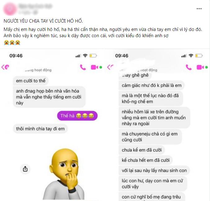 Lỡ cười to tiếng, cô gái bị người yêu bỏ vì không đủ năng lực làm mẹ-1