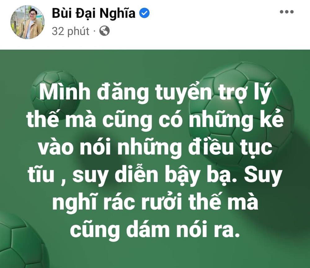 Đại Nghĩa đăng đàn tuyển trợ lý nhưng bị bình luận tục tĩu-5