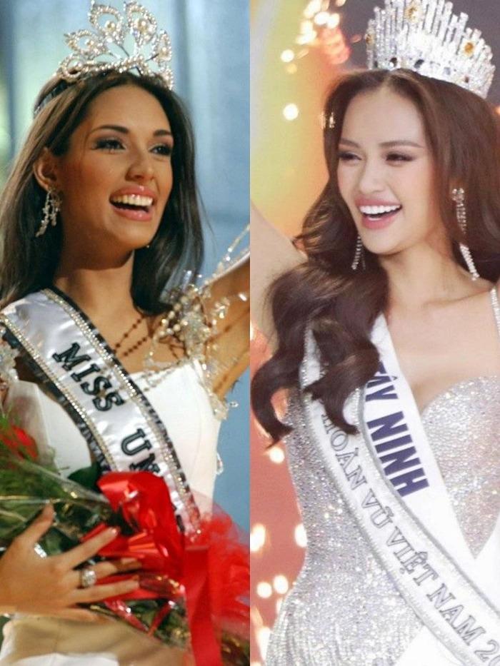 Điểm giống nhau giữa Ngọc Châu và Hoa hậu Hoàn vũ cao nhất lịch sử-2