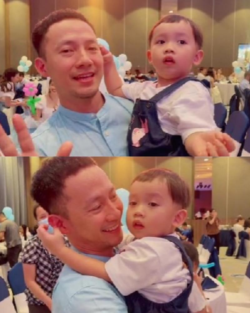 Rapper Đinh Tiến Đạt trông ngố tàu sau 4 năm cưới vợ-1