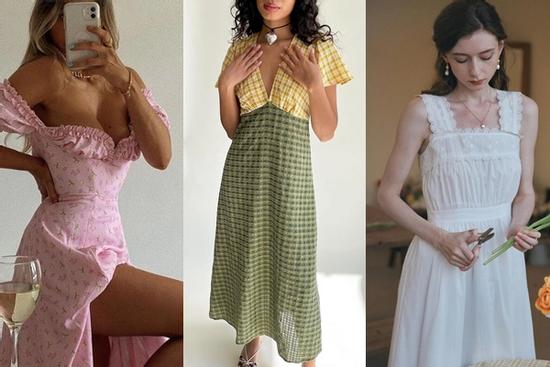 Mốt mặc đồ thôn nữ đồng quê