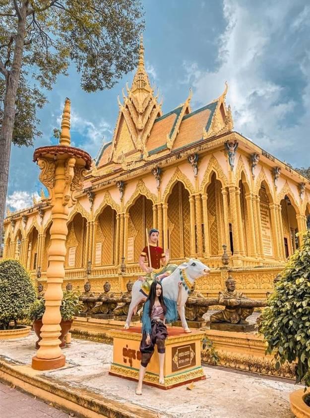 Ngôi chùa dát vàng có lịch sử hơn 600 năm ở Trà Vinh-6