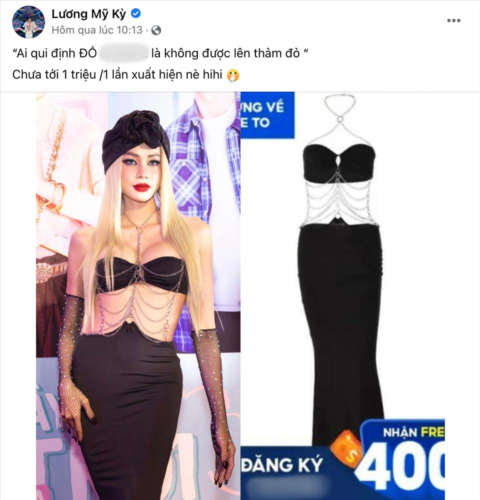 Á hậu ô dề trên thảm đỏ: Hóa ra mua đồ fake trên mạng?-5