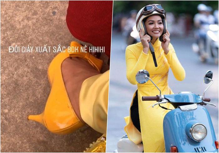 Á hậu ô dề trên thảm đỏ: Hóa ra mua đồ fake trên mạng?-9