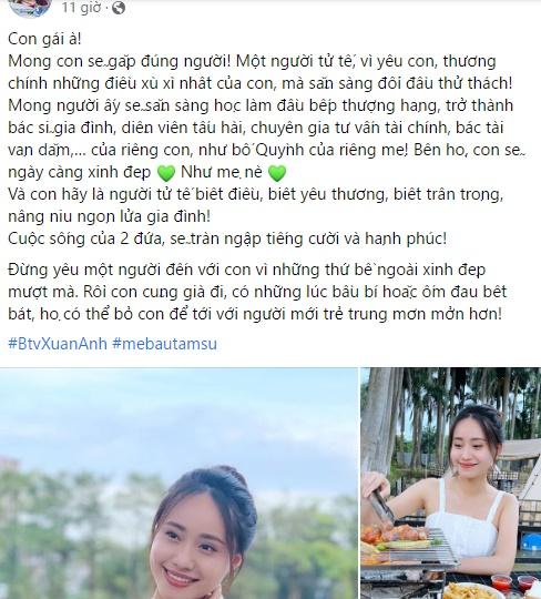 Nữ MC đưa tiêu chí chọn rể cho con gái sắp chào đời-1