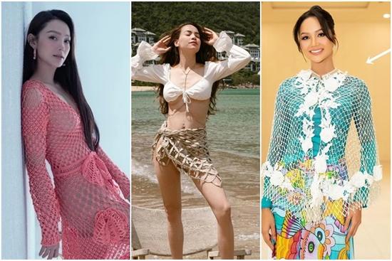 Mỹ nhân Việt mặc 'lưới cá': H'Hen Niê tranh cãi, Hà Hồ đẹp xuất sắc