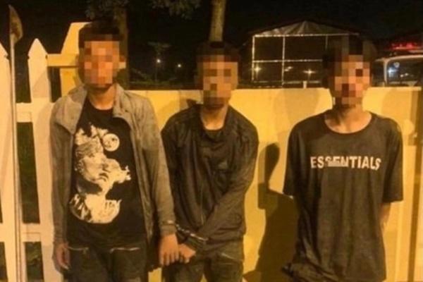 Bắt nhóm côn đồ nhí vác hung khí hỗn chiến trong đêm ở Gia Lâm-1