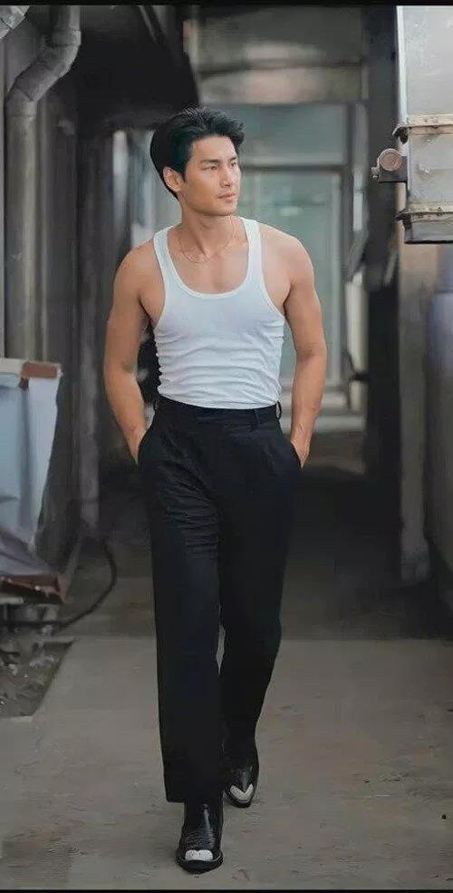 Cặp đôi đam mỹ Thái Lan hôn ngoài đời thật hơn cả trên phim-11