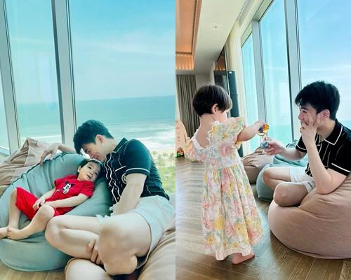 Đăng ảnh cặp sinh đôi, con trai bầu Hiển lộ tủ đồ như shop thời trang-8