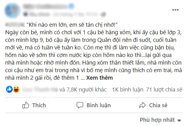 Chuyện tình thanh mai trúc mã: Nhỏ làm hàng xóm, lớn làm tình nhân-1