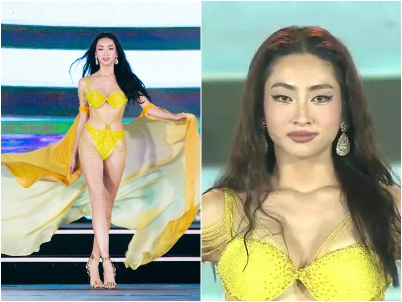 Photoshop gánh còng lưng, Lương Thùy Linh vẫn bị chê phản cảm-2