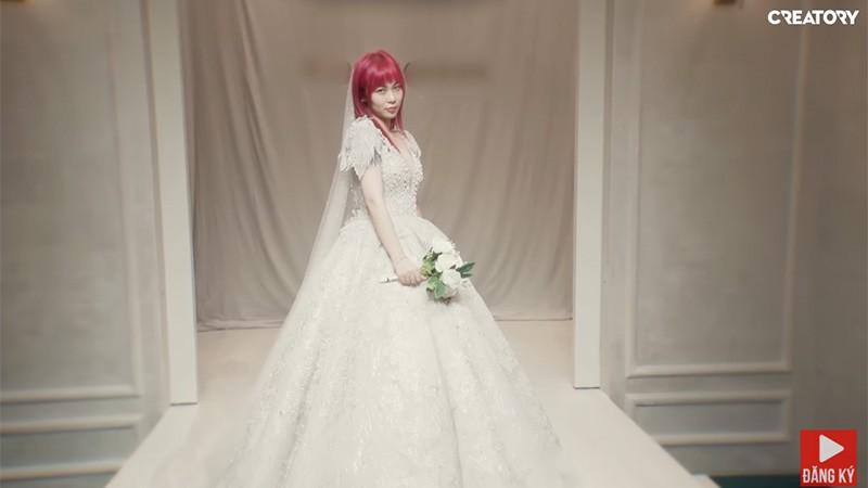 MisThy mặc váy cưới, vội kết hôn vì lỡ có bầu?-3