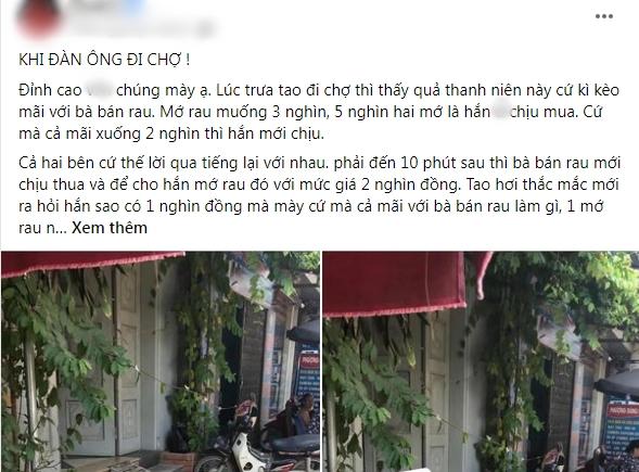Thanh niên mua rau kì kèo bớt 1k, dân tình đồng cảm khi nói ra lý do-1