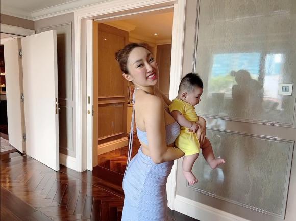 Vợ trẻ của Chi Bảo xúc động nói về hành trình giảm cân hậu sinh nở-4