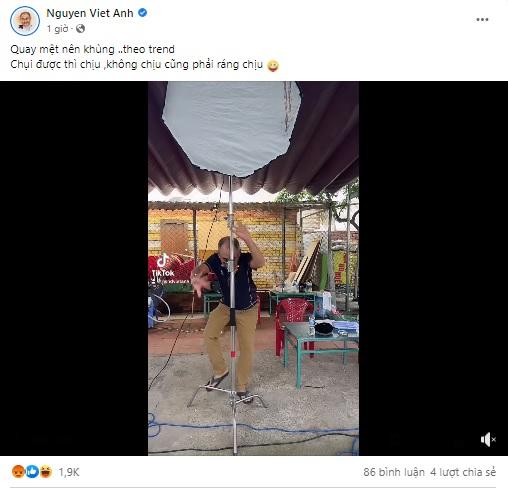 NSND Việt Anh nhận bão phẫn nộ với clip đu trend-1