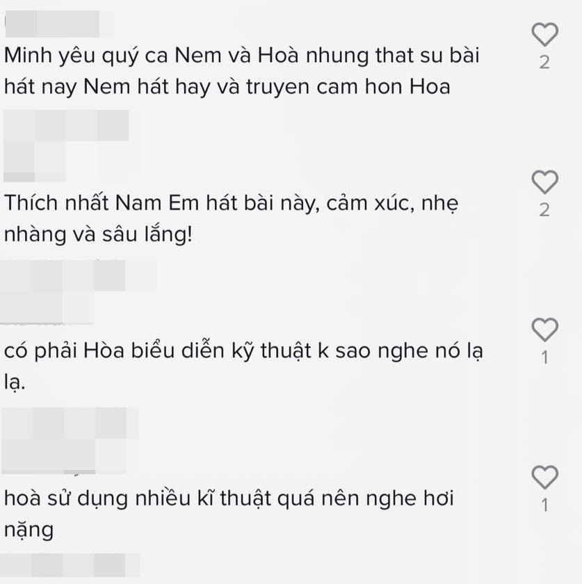 Cùng độ chung bài, dân mạng tranh cãi giọng hát Hòa Minzy và Nam Em-3