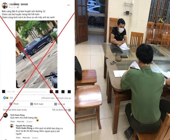 Vụ xông vào trụ sở UBND xã chém công an: Loạt Facebooker bị sờ gáy-3