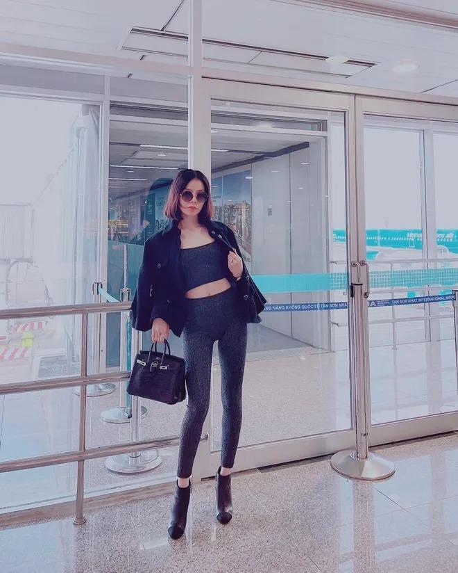 Lệ Quyên mặc đồ tập gym ra phố: Tưởng gợi cảm lại dễ phản cảm-6