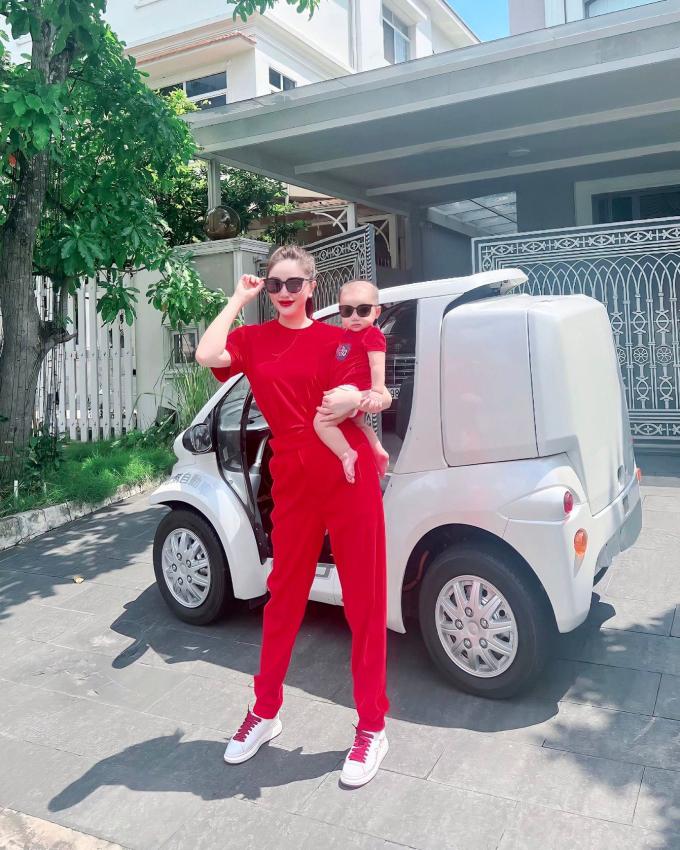 Bảo Thy hễ khoe con là mặc đồ đôi đồng điệu, nhìn phát mê-1