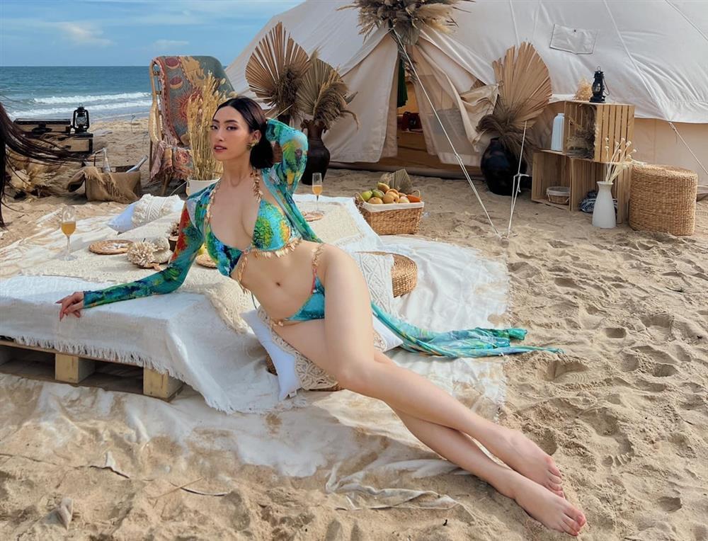 Lương Thùy Linh o ép vòng 1 tràn bờ đê đến mức biến dạng-10