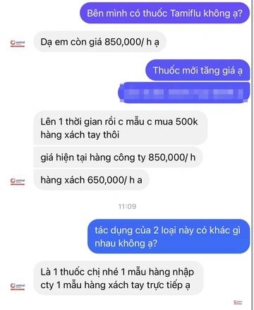 Thuốc Tamiflu tại Hà Nội cháy hàng, loạn giá do cúm A bất thường-2