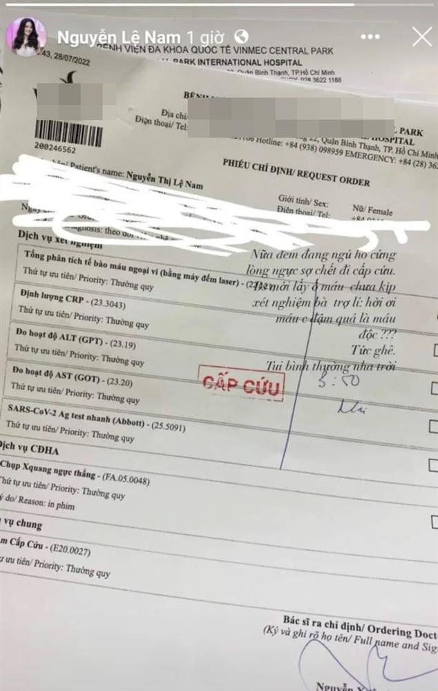 Lệ Nam nhập viện cấp cứu giữa đêm, tình hình giờ sao?-2