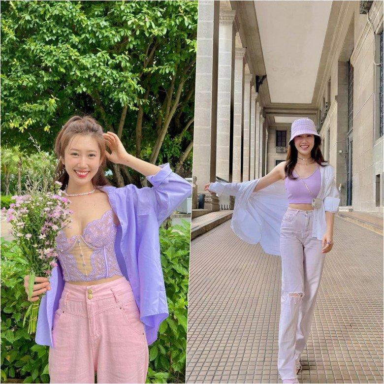 Tủ đồ hè toàn áo 2 dây croptop xinh hết nấc của Thúy Ngân-8