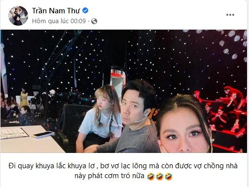 Nam Thư tung bằng chứng dập tin đồn Trấn Thành, Hari Won ly dị-2