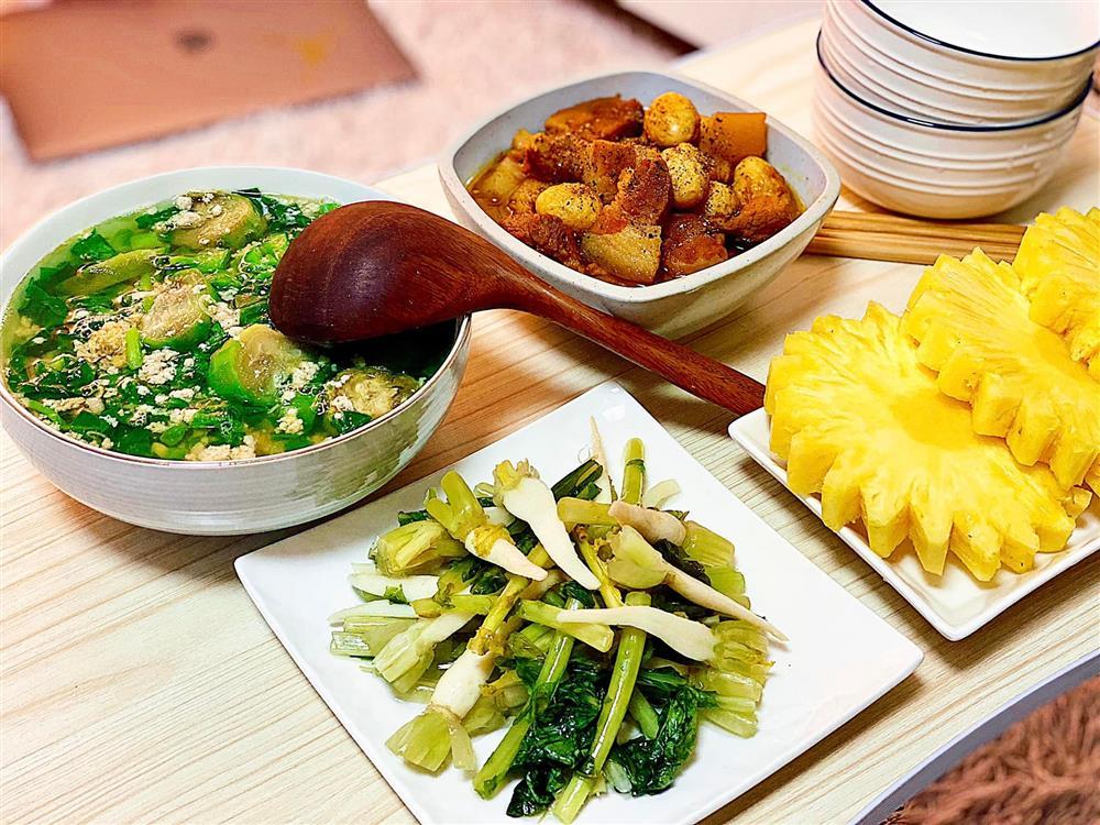 Rớt nước miếng mâm cơm 2 người tươm tất của du học sinh Hàn-6