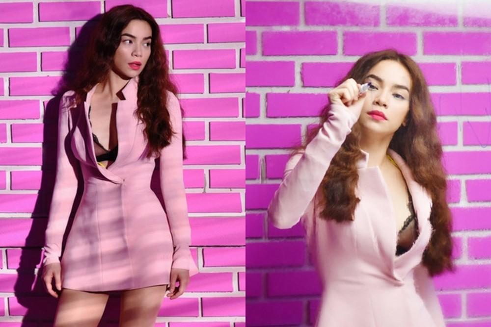 Lý Nhã Kỳ học Ngọc Trinh, Hồng Nhung mốt phơi nội y kém duyên-8