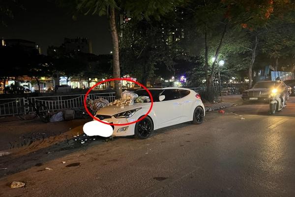 Đỗ ôtô đúng điểm tập kết rác thải, chủ xe nhận kết đắng ngắt-2