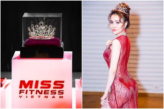 Vương miện Miss Fitness Vietnam giống vương miện Thư Dung?