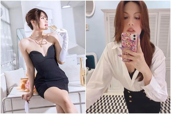 Đào Bá Lộc buông lơi cúc áo, phanh ngực lộ nội y cực sexy