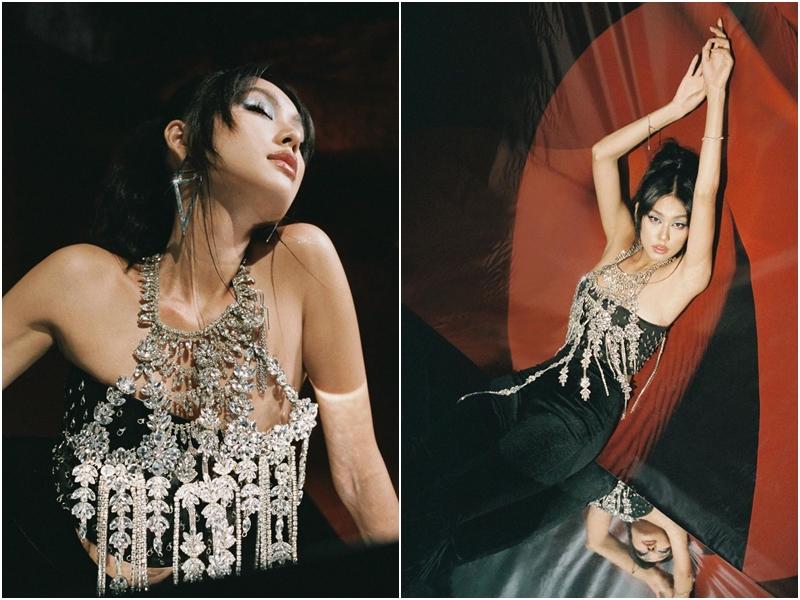 Ngọc Trinh chặt đẹp Thảo Nhi Lê với áo mặc như không-10